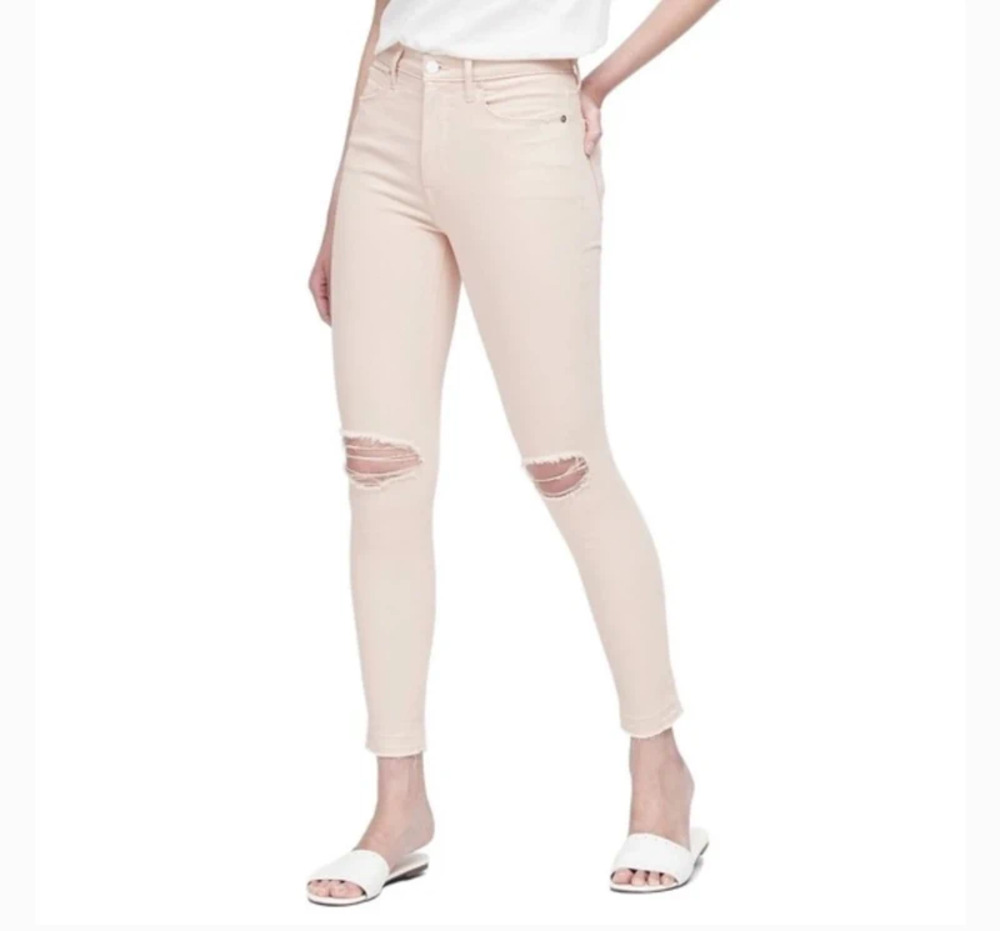 Banana Republic Distressed Ankle Jeans